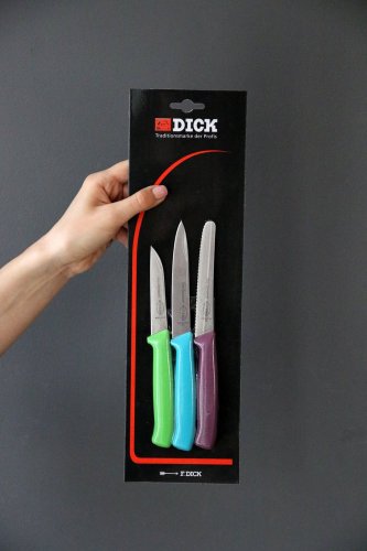 Třídílná sada kuchyňských nožů barevná ProDynamic F.DICK