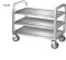 SERVÍROVACÍ VOZÍK 3 PLATÝ BEZ OHRÁDKY 830 mm - SV3P110.058