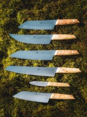 Santoku se speciálním výbrusem ze série VIVUM v délce 18 cm - Limitovaná edice BUCHECK