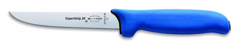 Vykošťovací neohebný modrý nůž v délce 15 cm ExpertGrip F.Dick