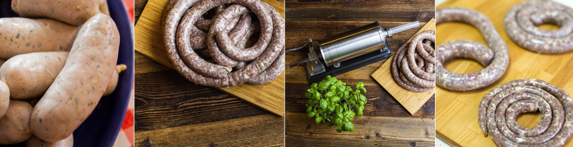 Plnička - narážka na  klobásy a jitrnice nerezová  4L