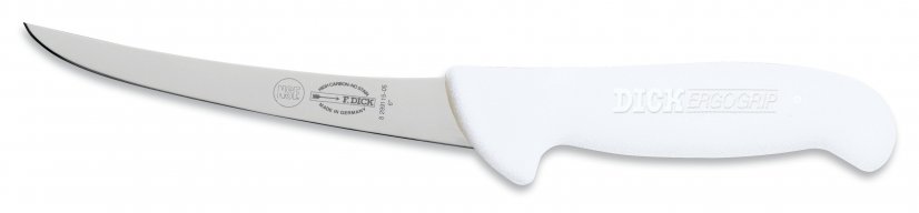 Vykosťovací nůž se zahnutou čepelí, neohebný v délce 13 cm DICK
