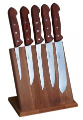 KDS Magnetický stojan s 5 noži Bubinga 2663