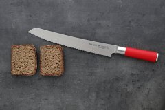 Nůž na pečivo Dick s vlnitým výbrusem ze série RED SPIRIT v délce 26 cm