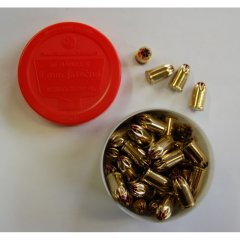 Munice 9mm do omračovací pistole 50 ks-červená.