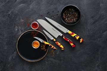 Krájecí kuchyňské nože - Barva - Žlutá