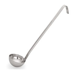 Naběračka  s rukojetí 38 cm a objemem 0.33 l-polévková