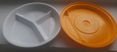 VÍČKO TALÍŘE MM 30003 PLAST, ŽLUTÁ