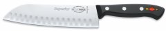Santoku Dick lisovaný se speciálním výbrusem ze série Superior v délce 18 cm