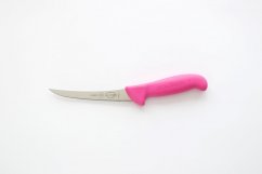 F.DICK Vykosťovací nůž se zahnutou čepelí, poloohebný 15 cm - růžový