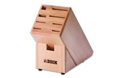 Dřevěný blok/stojan na nože Dick prázdný