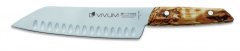 Santoku se speciálním výbrusem ze série VIVUM v délce 18 cm