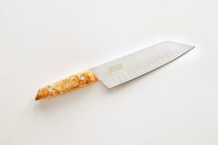 Santoku se speciálním výbrusem ze série VIVUM v délce 18 cm - Limitovaná edice BUCHECK