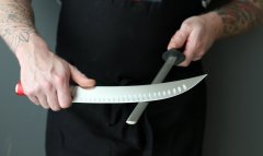Ocílka DICK DIAMANT plochá 25 cm - černo/třpytivá