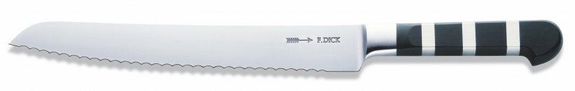 Víceúčelový nůž Dick s vlnitým výbrusem/nůž na chléb ze série 1905 v délce 32 cm